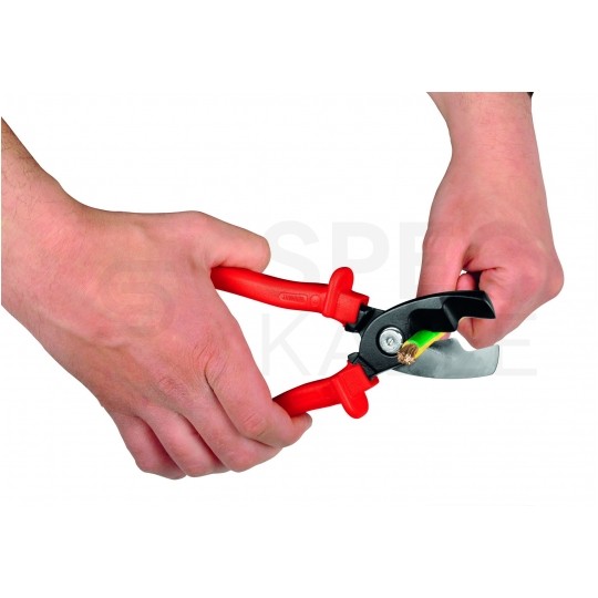 Nożyce do cięcia kabli miedzianych i aluminiowych (do 20mm / 70mm2) izolowane ERKO