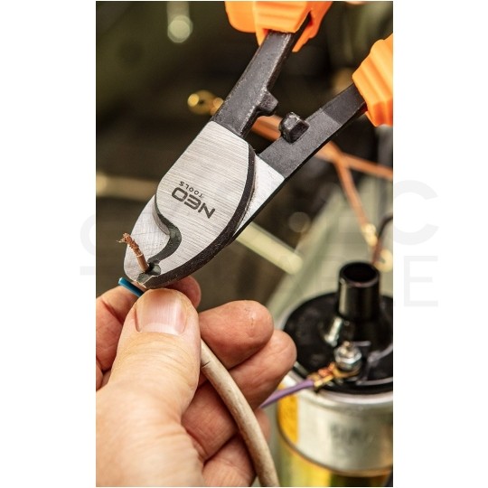 Nożyce do cięcia kabli miedzianych i aluminiowych, obcinak 160mm NEO 01-513