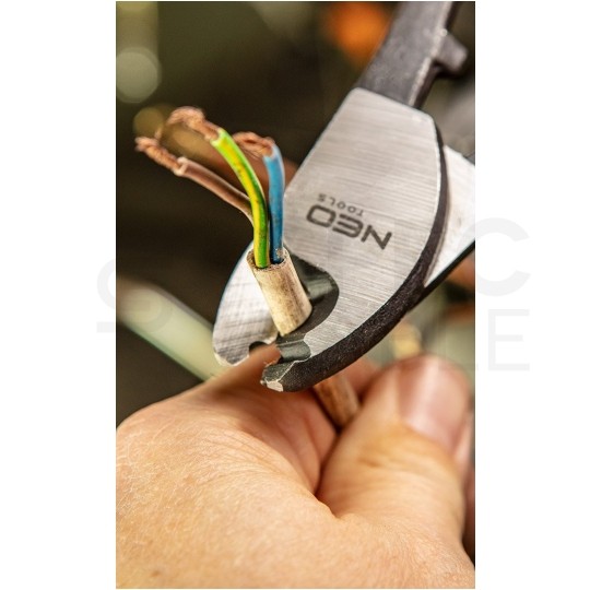 Nożyce do cięcia kabli miedzianych i aluminiowych, obcinak 160mm NEO 01-513