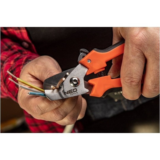 Nożyce do cięcia kabli miedzianych i aluminiowych, obcinak 185mm NEO 01-510