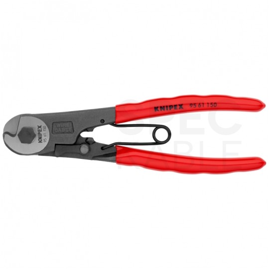 Nożyce do cięgien giętkich i linek stalowych (do 3mm) 150mm KNIPEX 95 61 150