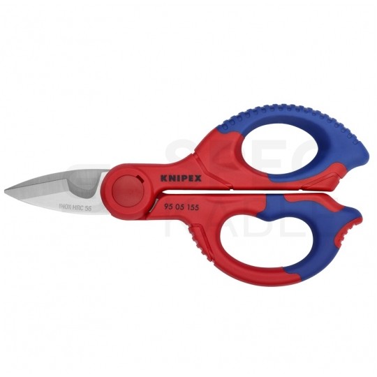 Nożyczki do cięcia kabli i ściągania izolacji 155mm KNIPEX 95 05 155 SB