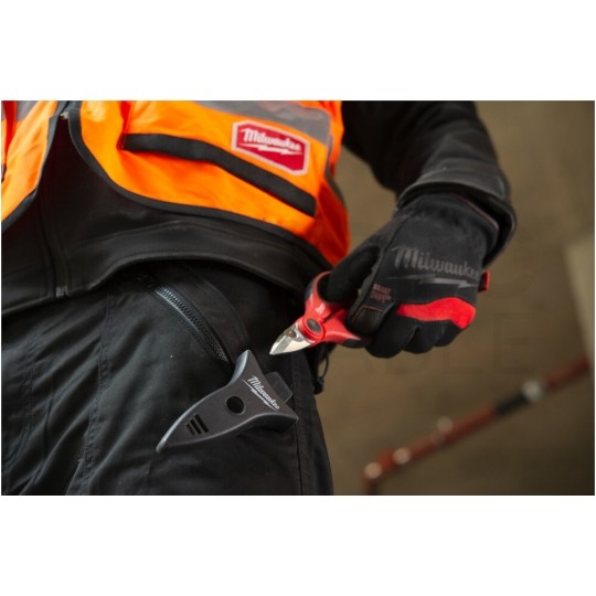 Nożyczki do cięcia kabli i ściągania izolacji 160mm z etui na pasek MILWAUKEE