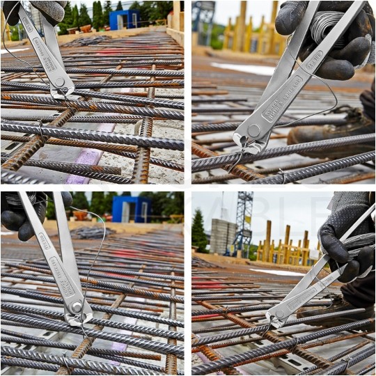 Obcęgi Szczypce Cęgi zbrojarskie 300mm cynowane KNIPEX 99 14 300