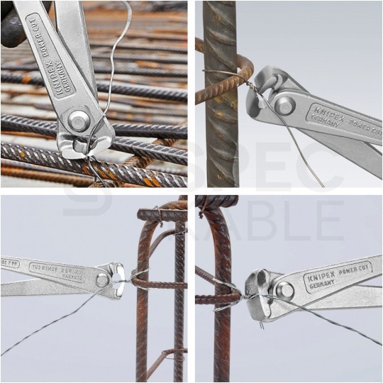 Obcęgi Szczypce Cęgi zbrojarskie 300mm cynowane KNIPEX 99 14 300