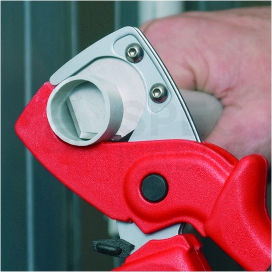 Obcinak do rur i węży ochronnych do 25mm PlastiCut KNIPEX 90 20 185