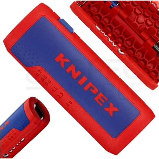 Obcinak do rur karbowanych i peszli z tworzywa sztucznego 13-32mm TwistCut KNIPEX 90 22 02 SB