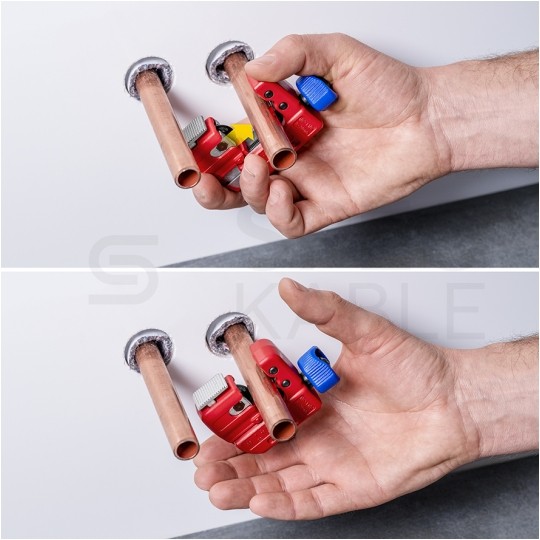 Obcinak do rur miedzianych 6-30mm TubiX KNIPEX 90 31 01