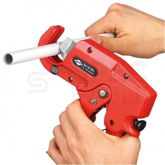 Obcinak do rur z tworzywa sztucznego 6-35mm KNIPEX 94 10 185