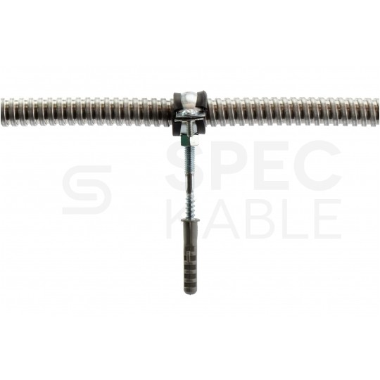 Obejma mocująca Uchwyt OSZG 60-64mm z wkładką gumową i kołkiem montażowym Trytyt