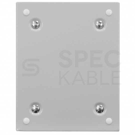 Obudowa hermetyczna rozdzielnica metalowa z płytą montażową 250x200x150 IP65 natynkowa NEKU