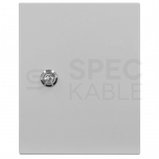 Obudowa hermetyczna rozdzielnica metalowa z płytą montażową 250x200x150 IP65 natynkowa NEKU