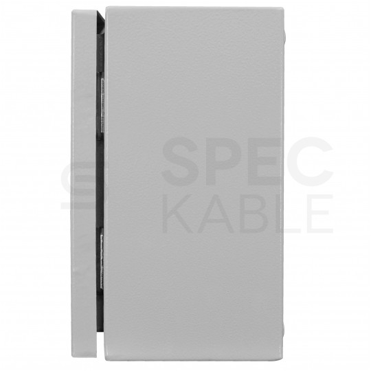 Obudowa hermetyczna rozdzielnica metalowa z płytą montażową 250x200x150 IP65 natynkowa NEKU