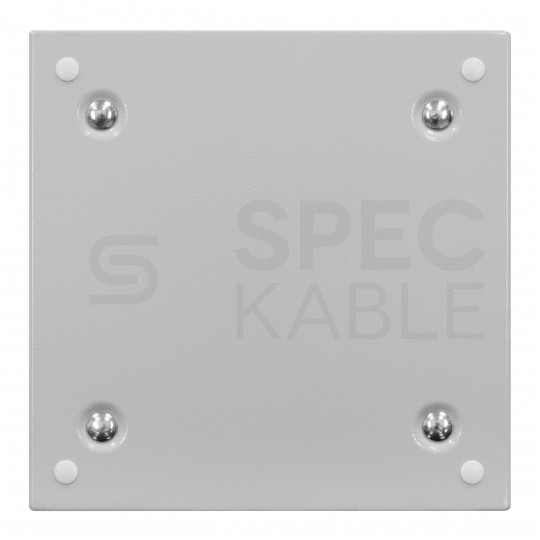 Obudowa hermetyczna rozdzielnica metalowa z płytą montażową 250x250x150 IP65 natynkowa NEKU