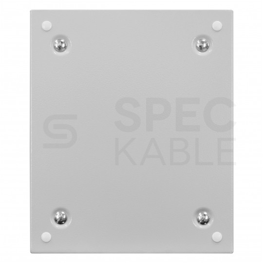 Obudowa hermetyczna rozdzielnica metalowa z płytą montażową 300x250x200 IP65 natynkowa NEKU