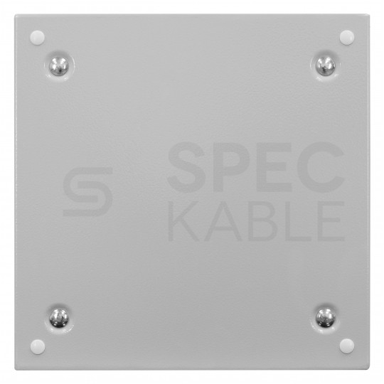 Obudowa hermetyczna rozdzielnica metalowa z płytą montażową 300x300x200 IP65 natynkowa NEKU