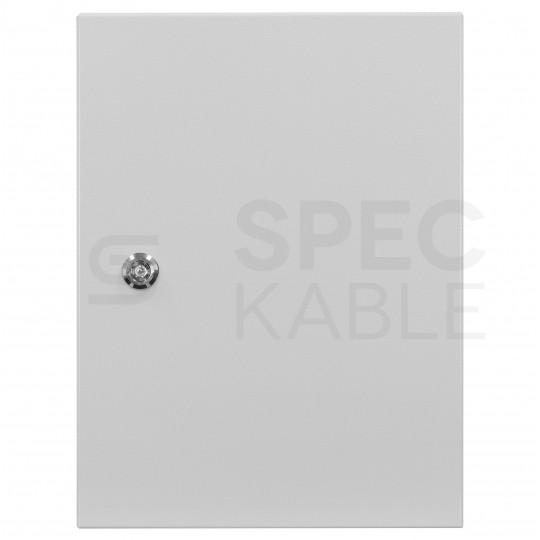 Obudowa hermetyczna rozdzielnica metalowa z płytą montażową 400x300x150 IP65 natynkowa NEKU