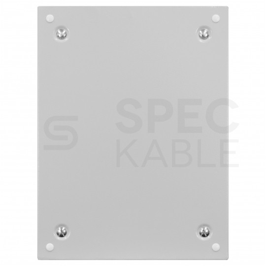 Obudowa hermetyczna rozdzielnica metalowa z płytą montażową 400x300x200 IP65 natynkowa NEKU