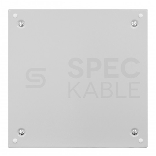 Obudowa hermetyczna rozdzielnica metalowa z płytą montażową 400x400x250 IP65 natynkowa NEKU