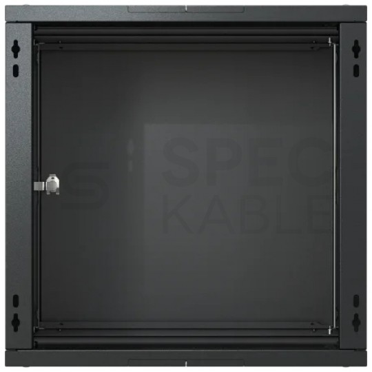 Obudowa metalowa do instalacji CATV 500x500x200mm czarna natynkowa