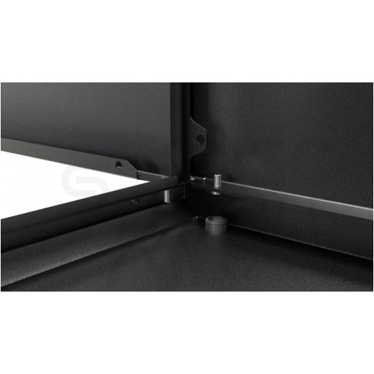 Obudowa metalowa do instalacji CATV 500x500x200mm czarna natynkowa