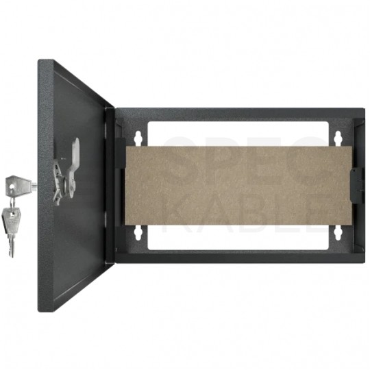 Obudowa metalowa szafka TPR-1M CATV 240x150x50mm czarna natynkowa