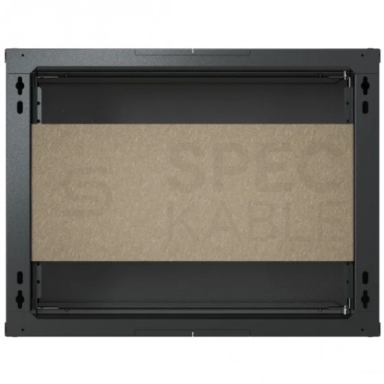 Obudowa metalowa szafka TPR-5 CATV 520x400x140mm czarna natynkowa