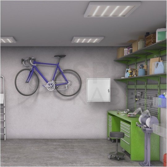 Obudowa metalowa szafka TPR-5S CATV 520x400x140mm natynkowa z płytą metalową