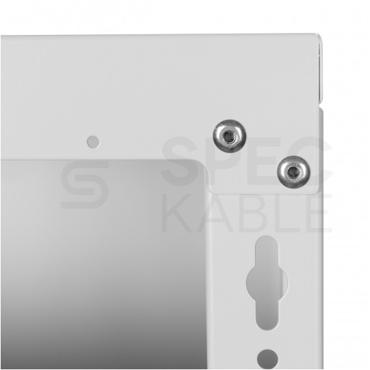 Obudowa metalowa szafka TPR-5S CATV 520x400x140mm natynkowa z płytą metalową