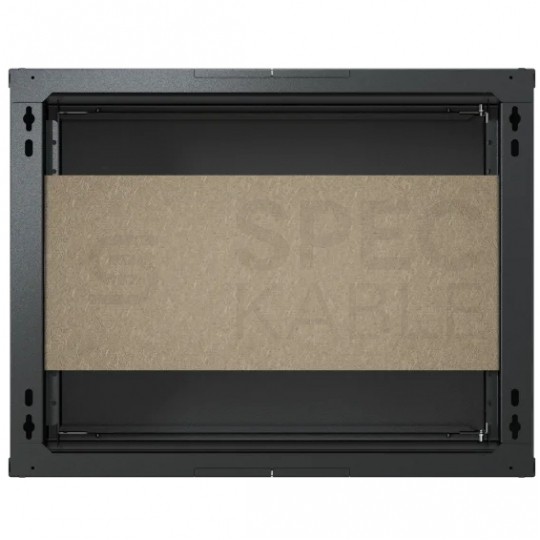 Obudowa metalowa szafka TPR-6 CATV 540x420x180mm czarna natynkowa