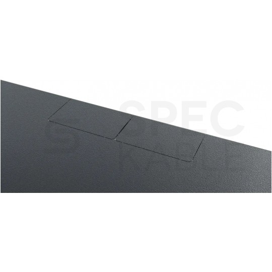 Obudowa metalowa szafka TPR-6 CATV 540x420x180mm czarna natynkowa