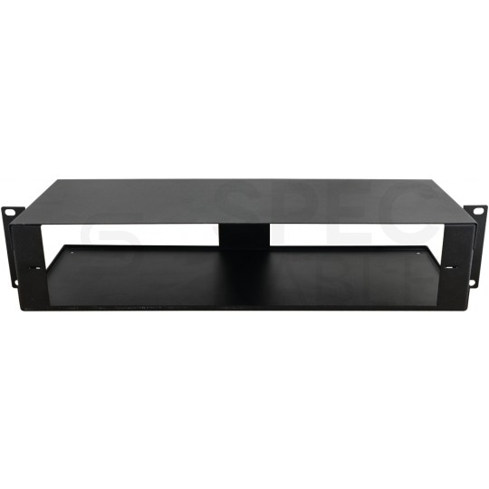 Obudowa na akumulatory (2x 17Ah / 4x 7Ah) RACK 19" 2U czarna