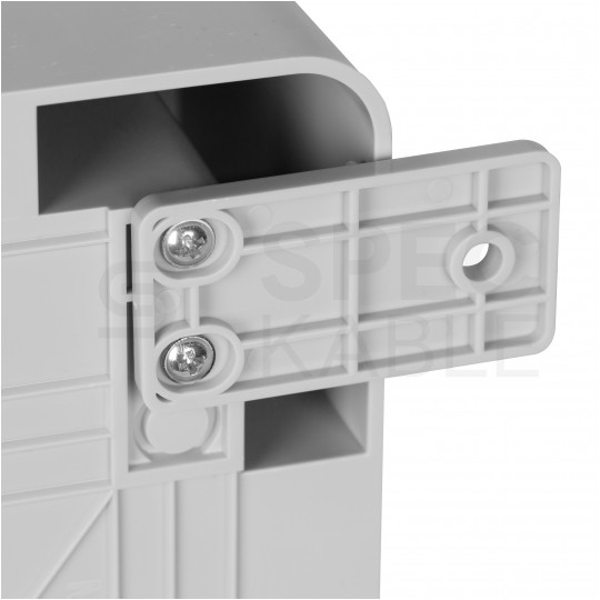 Obudowa plastikowa skrzynka hermetyczna, drzwi transparentne ABS 350x250x150mm IP65 NEKU