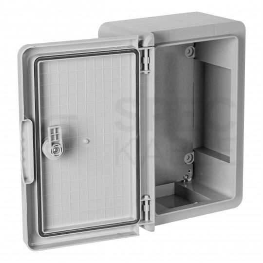 Obudowa plastikowa skrzynka hermetyczna natynkowa ABS 300x200x130mm IP65 NEKU
