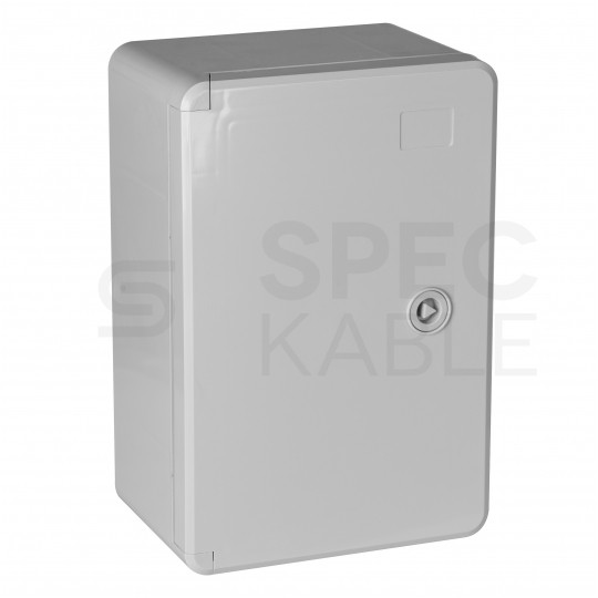 Obudowa plastikowa skrzynka hermetyczna natynkowa ABS 300x200x130mm IP65 NEKU