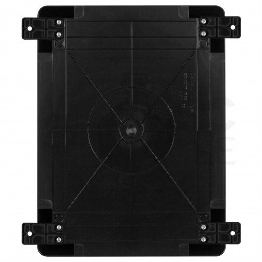 Obudowa plastikowa skrzynka hermetyczna natynkowa ABS 350x250x150mm IP65 czarna NEKU