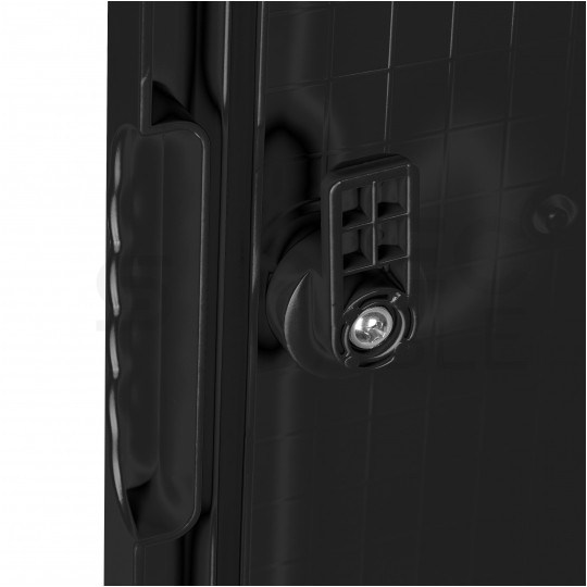 Obudowa plastikowa skrzynka hermetyczna natynkowa ABS 350x250x150mm IP65 czarna NEKU