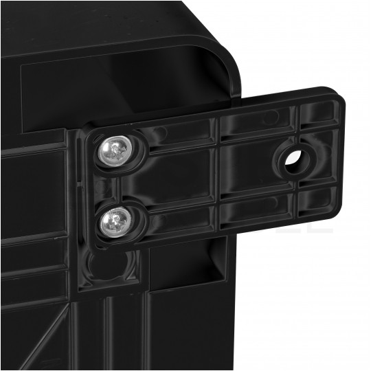 Obudowa plastikowa skrzynka hermetyczna natynkowa ABS 350x250x150mm IP65 czarna NEKU