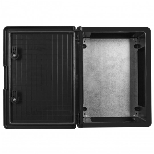 Obudowa plastikowa skrzynka hermetyczna natynkowa ABS 350x250x150mm IP65 czarna NEKU
