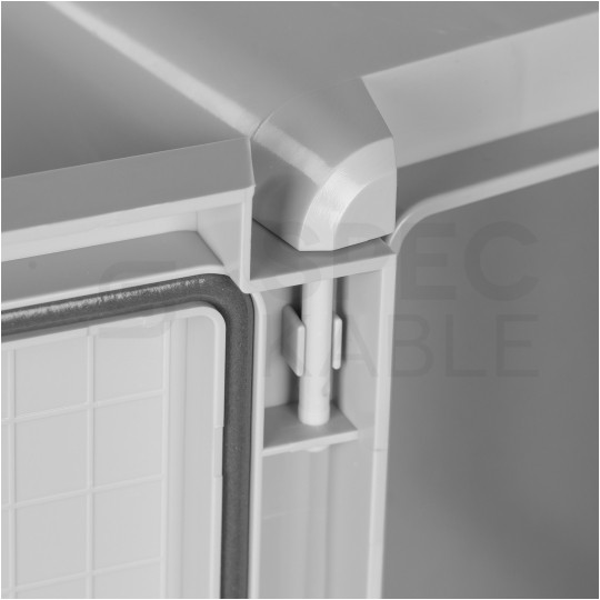 Obudowa plastikowa skrzynka hermetyczna natynkowa ABS 350x250x150mm IP65 NEKU