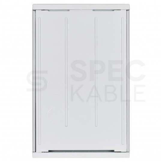 Obudowa termoutwardzalna STN 26x42 / 260x420x250mm płaski daszek, lakierowana (zawiera kątowniki) IP44 IK10 INCOBEX