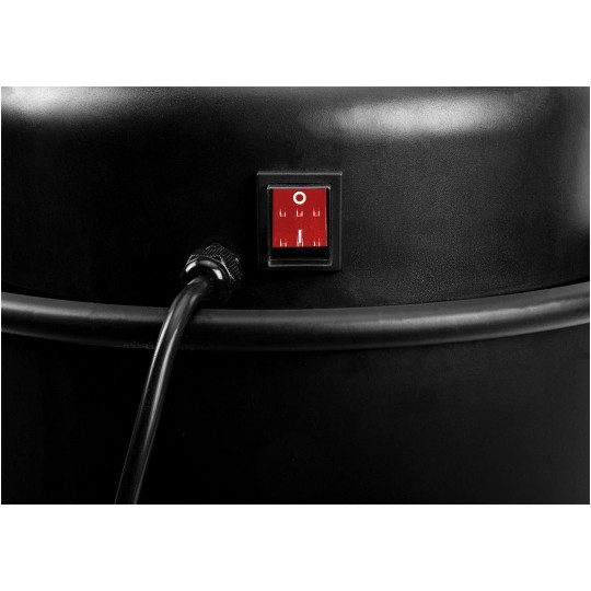 Odciąg, wyciąg wiórów i trocin sieciowy 230V 1100W o mocy ssania 2,5kPa oraz zbiornikiem 50L GRAPHITE 59G611