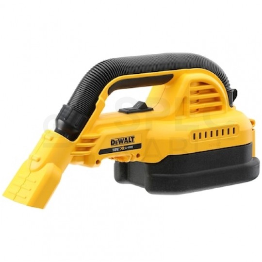 Odkurzacz akumulatorowy ręczny XR 18V (bez akumulatora) do pracy na mokro i sucho ze zbiornikiem 1.9L w zestawie z akcesoriami DCV517N DeWALT