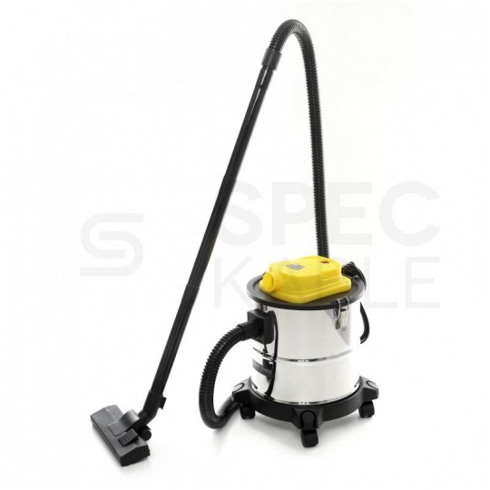 Odkurzacz przemysłowy do gruzu, popiołu, kominka 1650W 20L Kraft&Dele