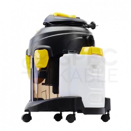 Odkurzacz przemysłowy do odkurzania na sucho i mokro z funkcją prania dywanów 1400W 20L Kraft&Dele