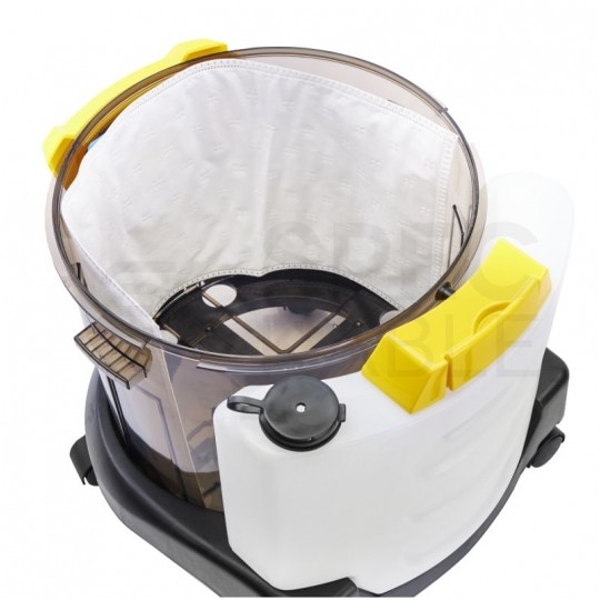 Odkurzacz przemysłowy do odkurzania na sucho i mokro z funkcją prania dywanów 1400W 20L Kraft&Dele