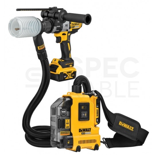 ODKURZACZ UNIWERSALNY ODSYSACZ PYŁU 18V XR 1*2.0AH DEWALT