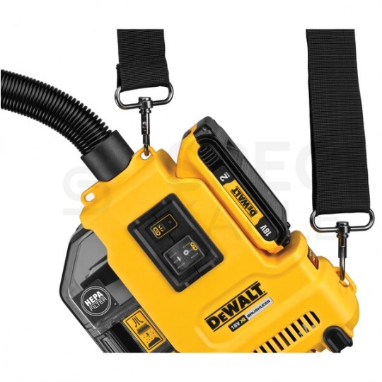 ODKURZACZ UNIWERSALNY ODSYSACZ PYŁU 18V XR 1*2.0AH DEWALT