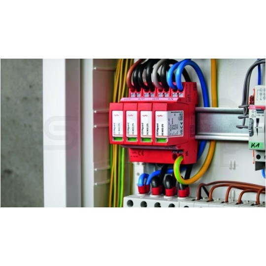 Ogranicznik przepięć SPD 1-fazowy C (Typ 2) 1P 20kA/40kA warystorowo-iskiernikowy DEHN GUARD