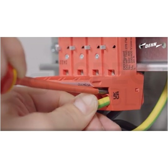 Ogranicznik przepięć SPD 1-fazowy C (Typ 2) 2P 20kA/40kA warystorowo-iskiernikowy DEHN GUARD